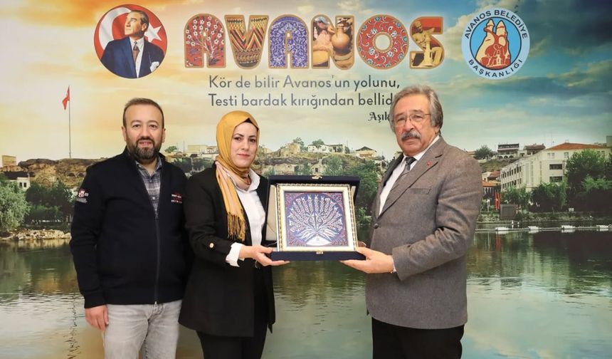 Avanos’ta 28 Yıllık Ustaya Plaket