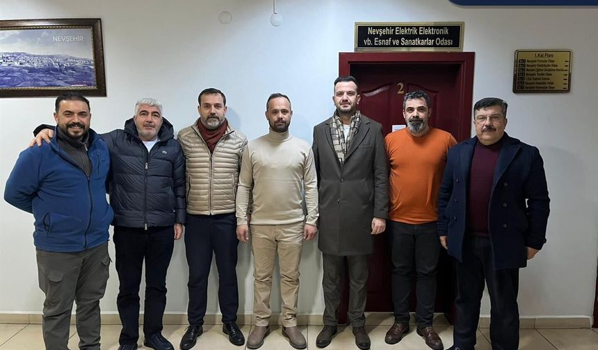 NESBİR’den oda başkanlarına tebrik ziyareti