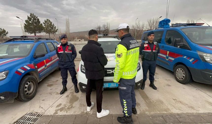 Nevşehir’de Drift Yapan Sürücüye “Gereği Yapıldı”