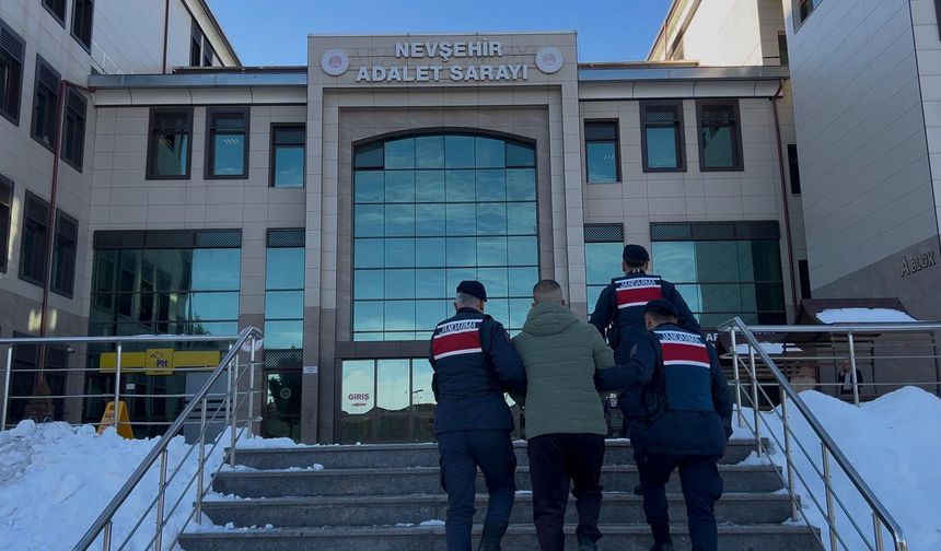 Nevşehir’de 14 yıl hapis cezası bulunan şahıs yakalandı