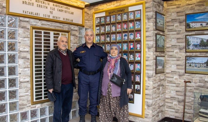 Nevşehirli Şehidin Ailesinden Jandarma Komutanı’na Ziyaret