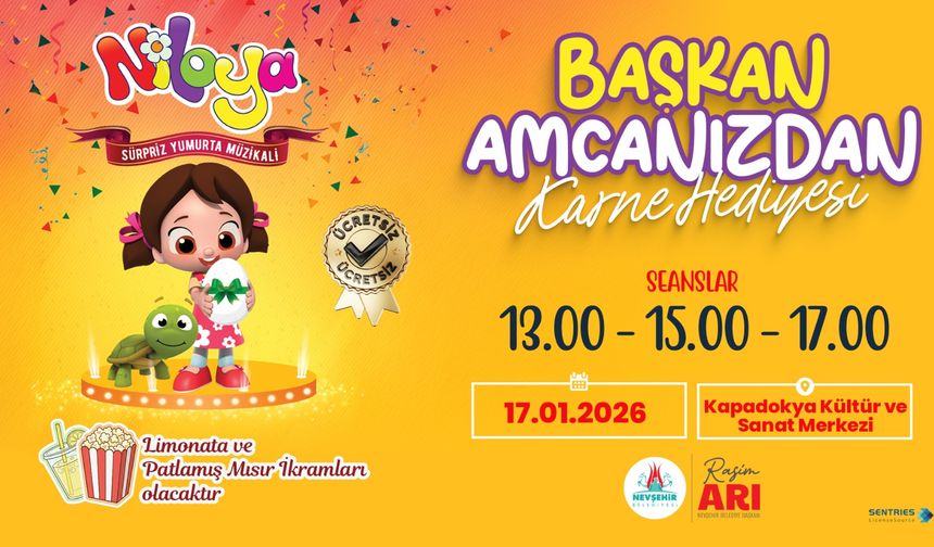 Başkan Amcanızdan Karne Hediyesi: Niloya Müzikali