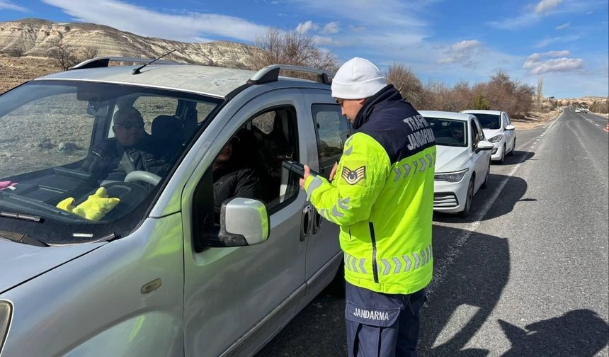 Nevşehir'de Denetim: 15 Kişiye Kemer Cezası