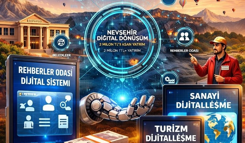 Mzn Teknoloji’den Nevşehir’e 2 Milyon TL’yi Aşan Dijital Yatırım