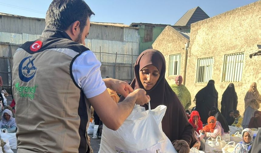 Verenel Nevşehir Temsilciliği Etiyopya’da Yardım Dağıttı