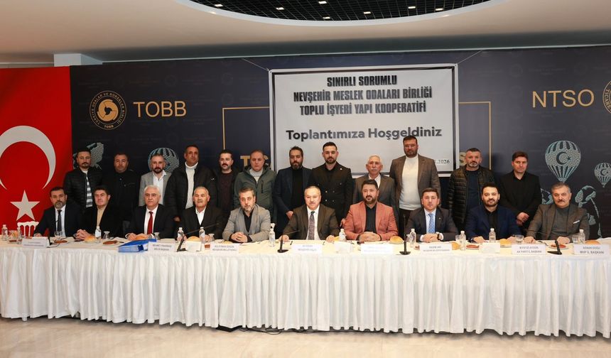 Nevşehir’de Yeni Sanayi Sitesi İçin İstişare Toplantısı Yapıldı