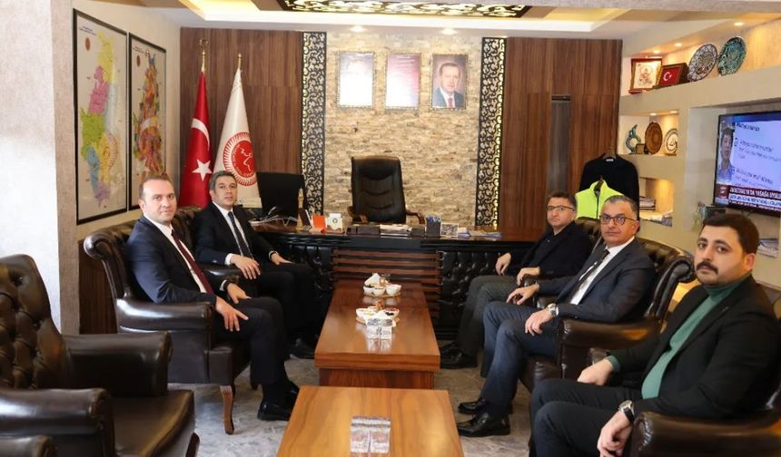 Kapadokya Alan Başkanı Aslanbay’dan İl Özel İdaresine Ziyaret