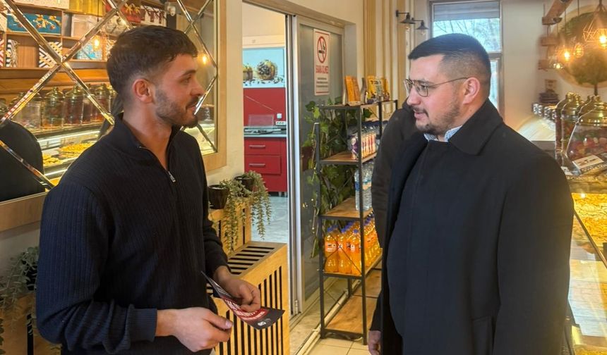 CHP’li Seviç Derinkuyu’da Sahada