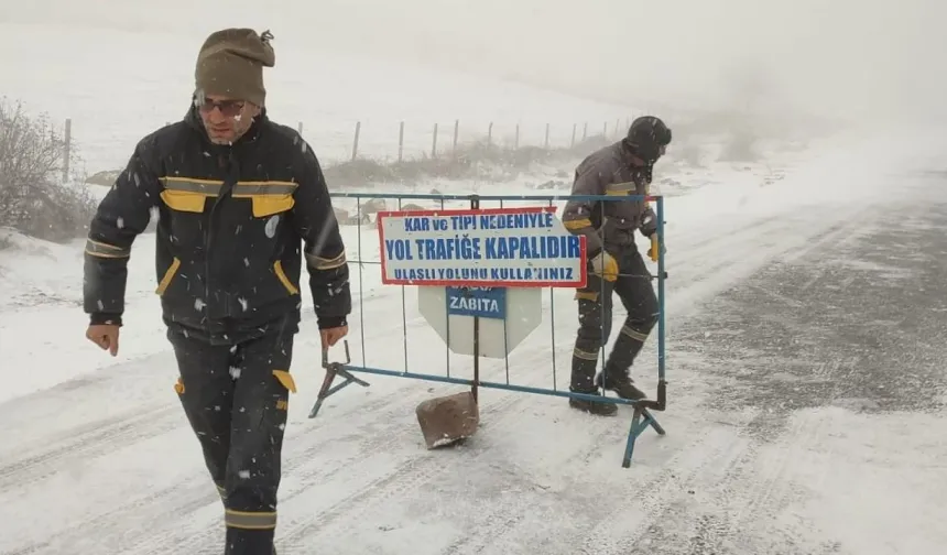 Ürgüp’te Aksalur–Topuz Yolu Trafiğe Kapatıldı