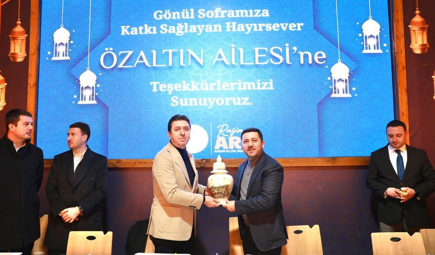 Nevşehir’de İlk İftara Binler Akın Etti