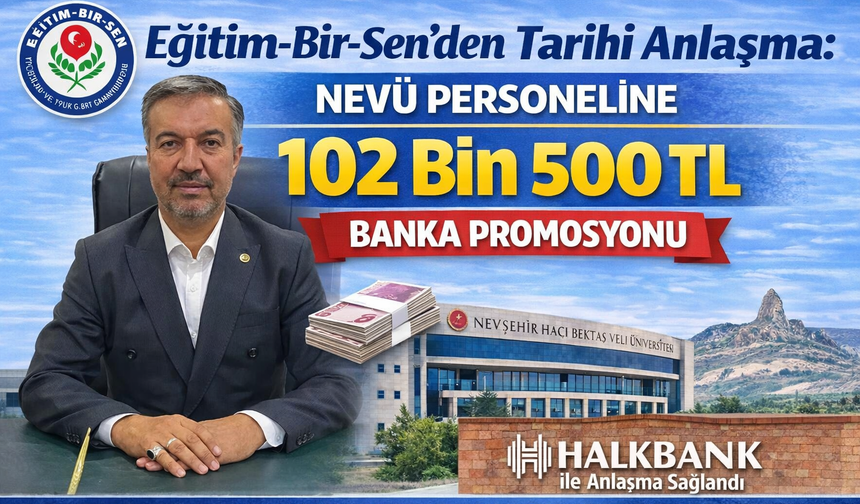 NEVÜ Personeline Tarihi Promosyon