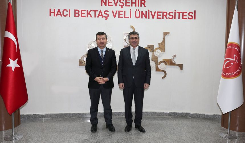 ASBÜ Rektörü Arıcan’dan NEVÜ Rektörü Aktekin’e Ziyaret