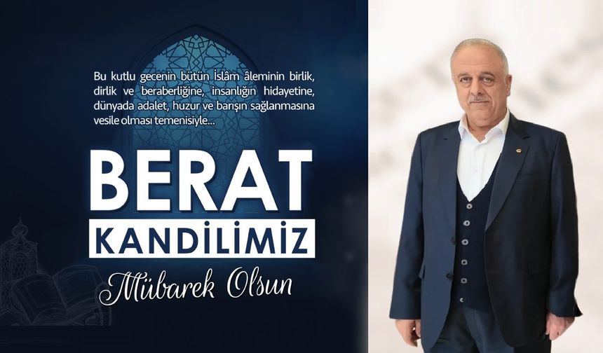 NTSO Başkan Adayı Öbekli’den Berat Kandili Kutlaması