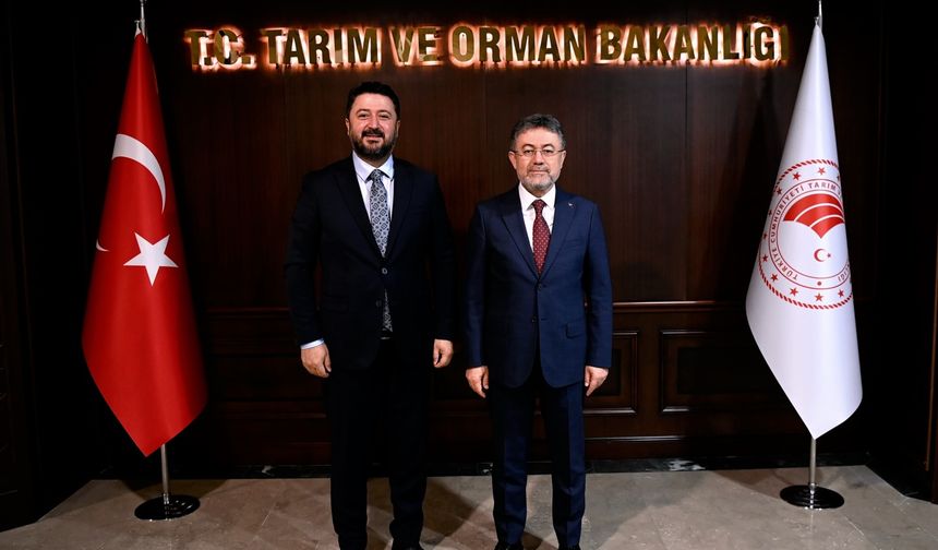 Çalışkan, Üreticilerin Taleplerini Bakanlığa Taşıdı