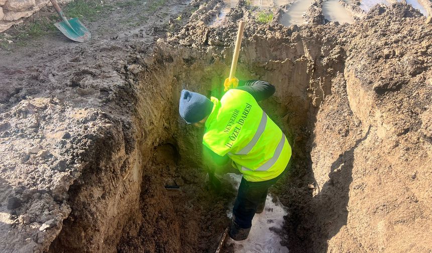 Nevşehir Köylerinde Altyapı Güçlendi