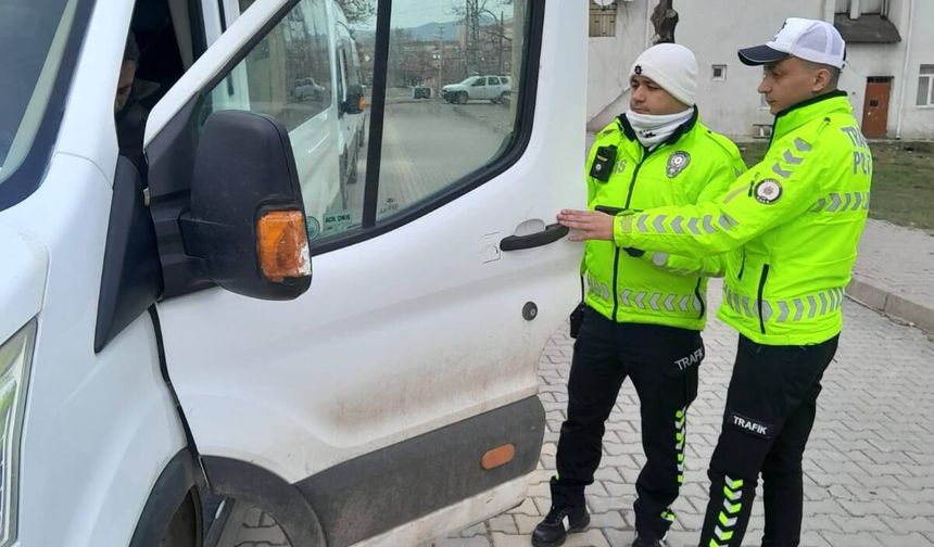 Hacıbektaş’ta Okul Çevreleri ve Servis Araçlarına Denetim
