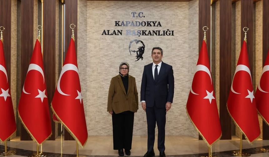 AK Parti Kayseri Milletvekili Böhürler’den Kapadokya Alan Başkanlığına Ziyaret