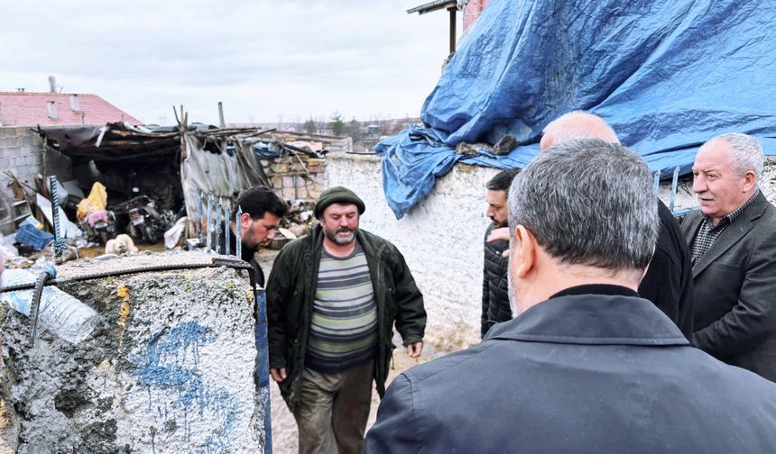 Milletvekili Özgün’den Geçmiş Olsun Ziyareti