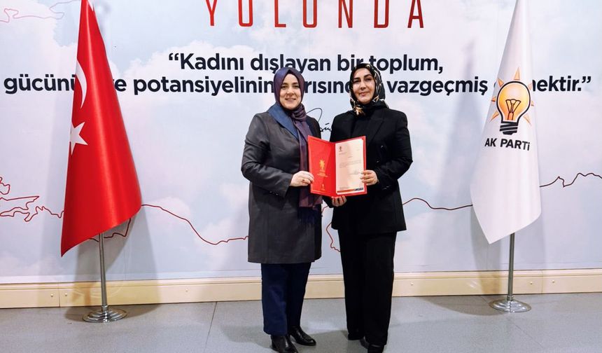 AK Parti Avanos’ta Kadın Kolları Değişti