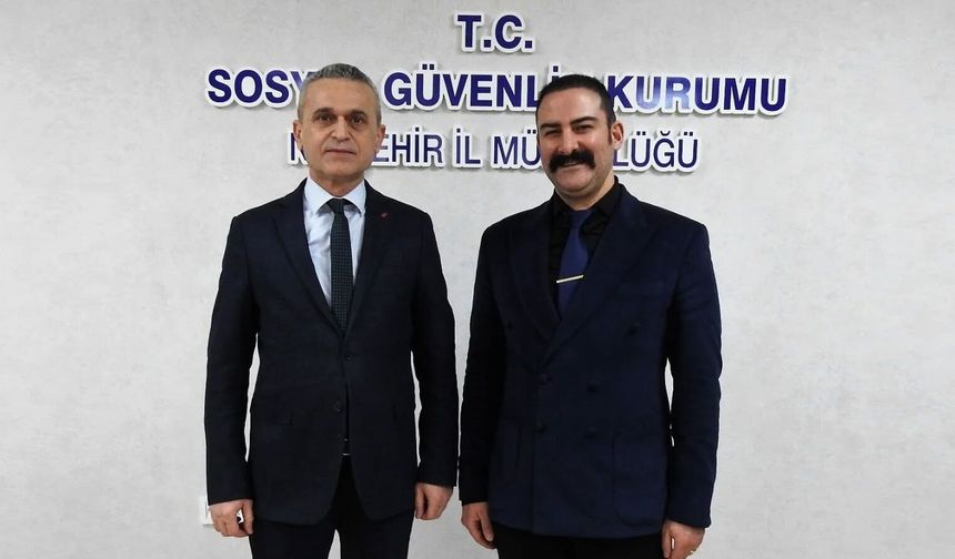 Jeotermal Otel Sahibi Koçak’tan Nevşehir SGK’ya Ziyaret