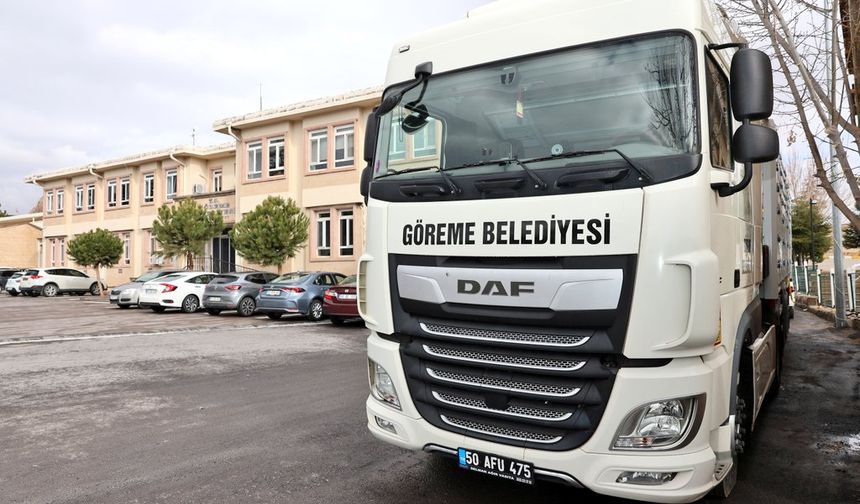 Göreme Belediyesi Araç Filosunu Güçlendirdi