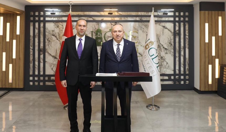 Vali Fidan’dan Niğde Belediye Başkanına Ziyaret