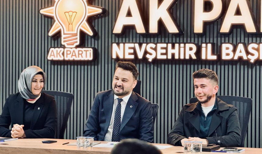 AK Parti Nevşehir İl Yönetimi Haftalık Toplantıda Buluştu
