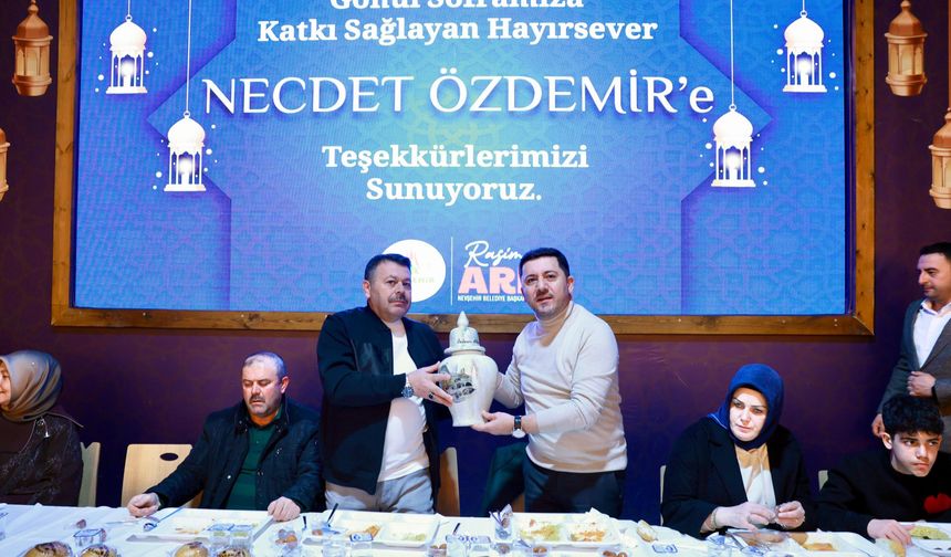 Nevşehir gönül sofrasında binlerce kişi buluştu