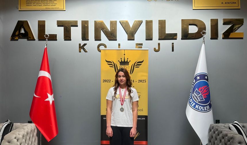 Altınyıldızlı Ecrin Gül, Nevşehir Şampiyonu Oldu