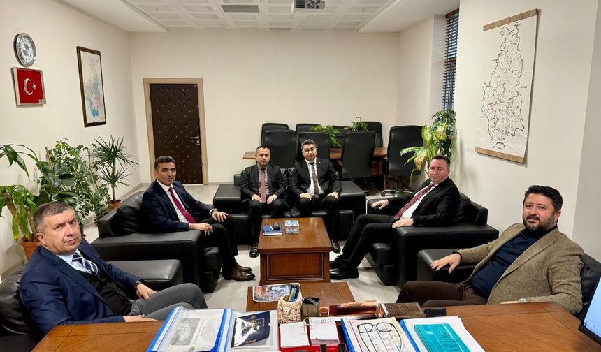 Milletvekili Emre Çalışkan’dan İl Sağlık Müdürlüğü’ne Ziyaret