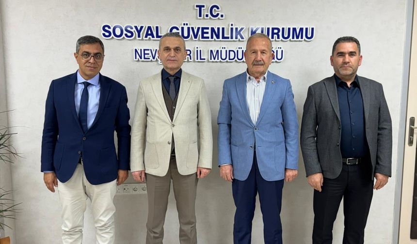 NTB’den SGK Müdürü Baltacı’ya Ziyaret