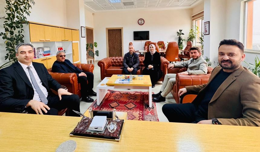 İl Başkanı Aygün’den TÜİK ve TKDK’ya Ziyaret