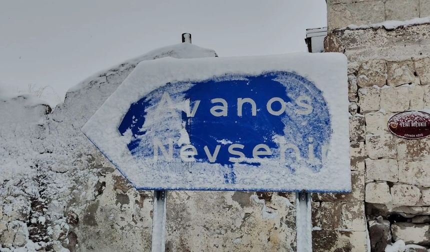 Nevşehir’e Yağmur Geliyor, Ardından Kar Var!