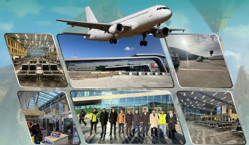 Kapadokya Havalimanı Terminali İlk Etabı Açıldı