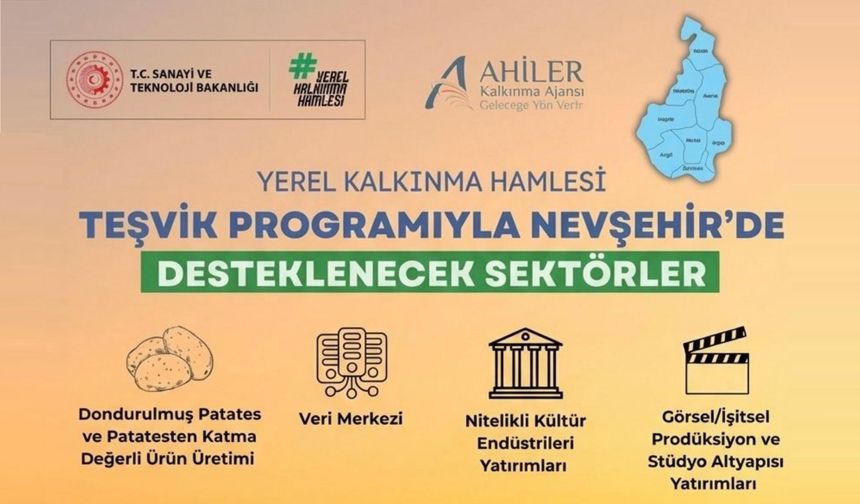 Nevşehir İçin Stratejik Yatırım Alanları Belirlendi