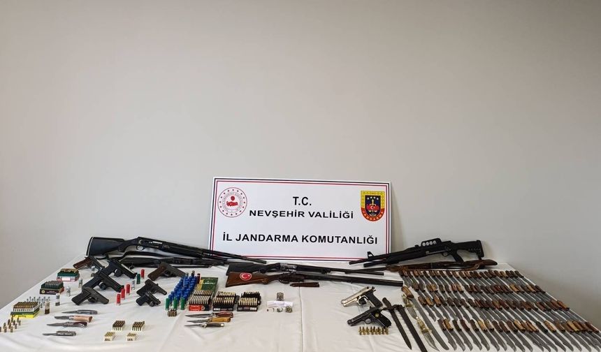 Avanos’ta silah operasyonu: 6 tutuklama