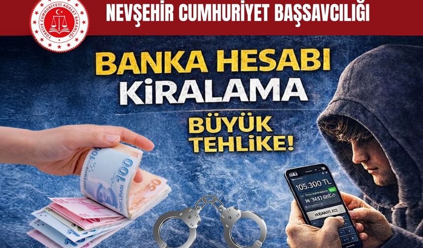 Başsavcı Karakoca’dan Uyarı: Banka Hesabı Kiralamak Suçtur