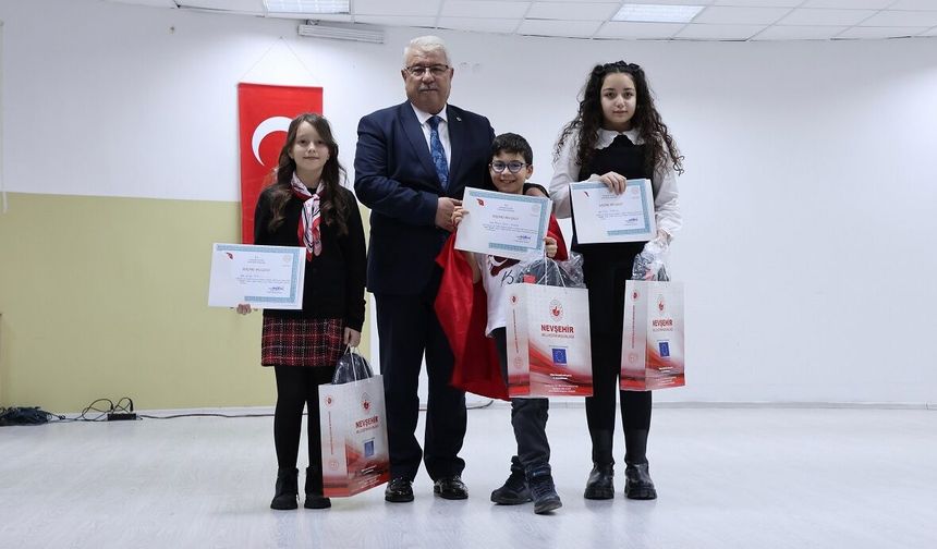 Nevşehir’de İstiklal Marşı Yarışması Düzenlendi