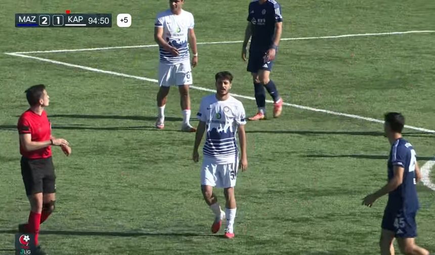 Suvermez Kapadokyaspor 2-1 Mağlup