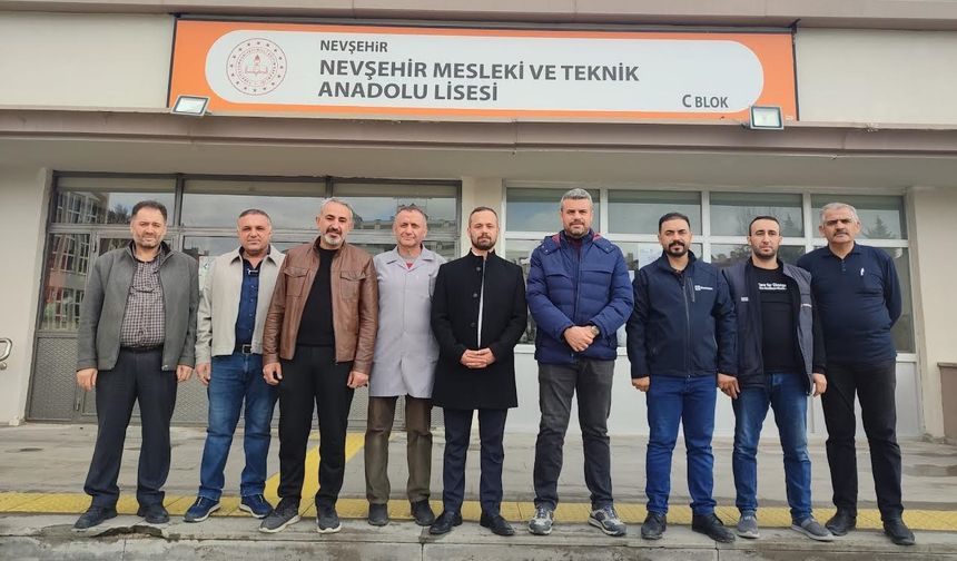 Başkan Balcı'dan Nevşehir MTAL’e Ziyaret