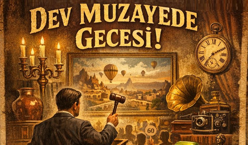 Nevşehir’de Antika Tutkunlarına Dev Müzayede!