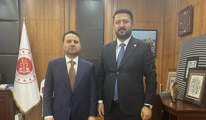 Nevşehirli Bakan Akın Gürlek’e Milletvekili Emre Çalışkan’dan Tebrik