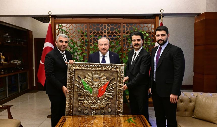 Genç Nevşehirliler Derneği’nden Vali Fidan ve Emniyet Müdürü Karaman’a Ziyaret