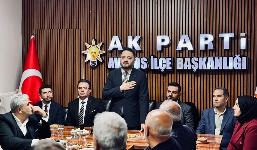 Avanos İlçe Başkanlığı’nda Bayramlaşma: Teşkilat Tek Yürek