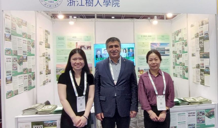 Rektör Aktekin, APAIE 2026’da Zhejiang Shuren Üniversitesi ile Görüşmelerde Bulundu