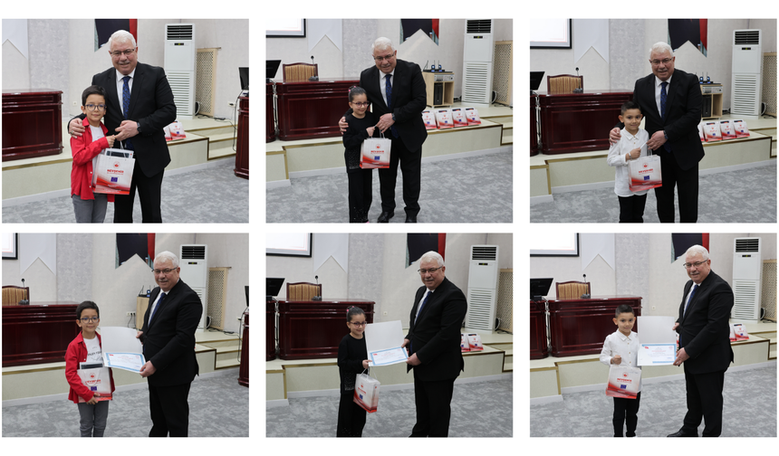 Nevşehir Okuyor Projesi Kitap Okuma Yarışması Ödül Töreni Gerçekleştirildi