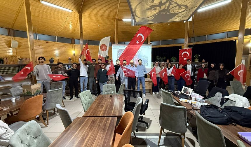 NEVÜ’de Milli Maç Coşkusu Diyanet Genç Ofis’te Yaşandı