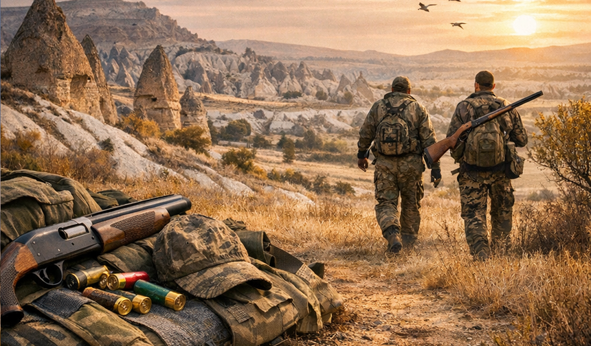 Nevşehir'de av sezonu sona erdi