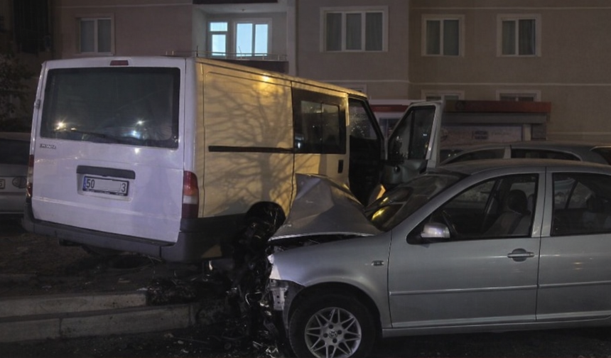 Nevşehir’de Feci Kaza Ucuz Atlatıldı