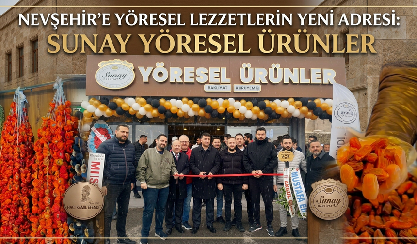Sunay Yöresel Ürünler Hizmete Girdi